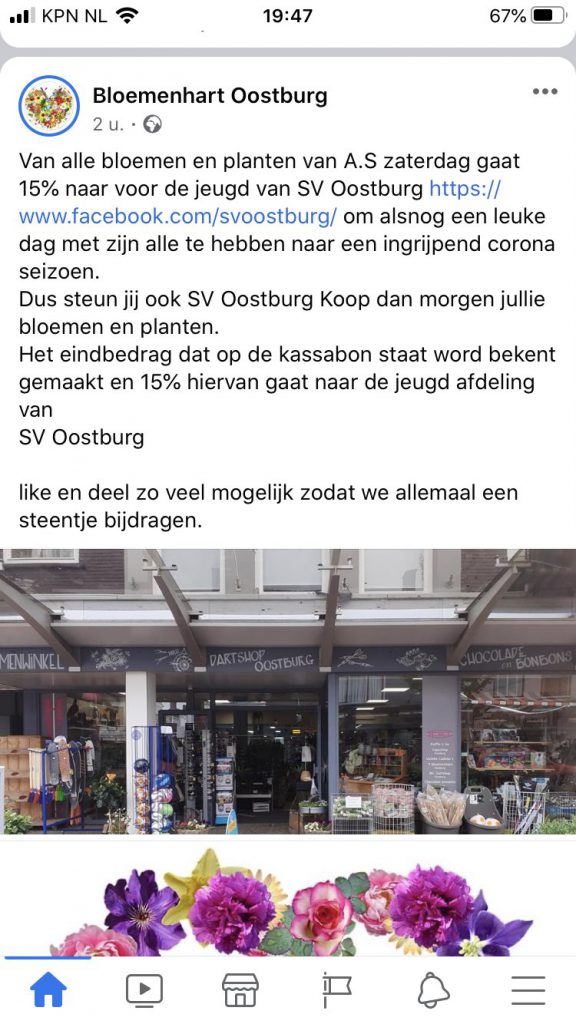 actie bloemenhart