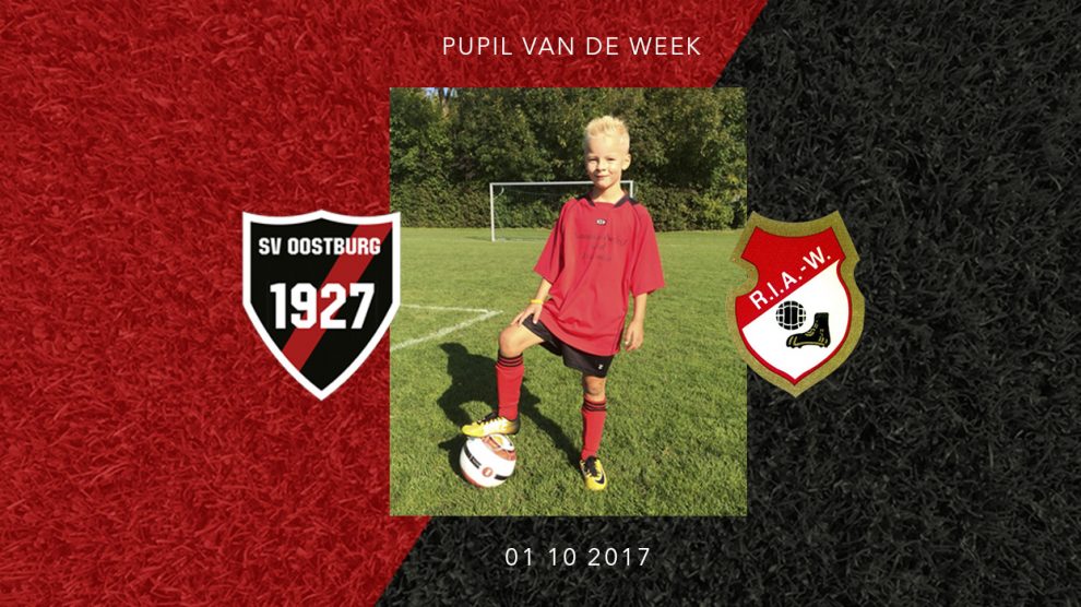 pupil van de week: justin