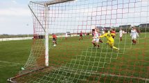 Ruben van der Meulen tekent voor de 0-6 tegen Hulsterloo